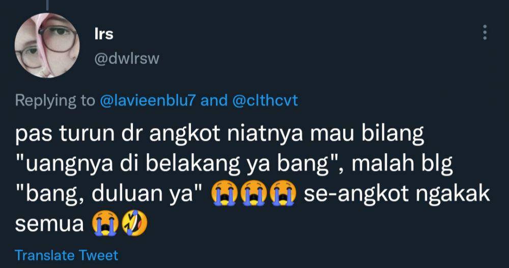 Kisah malu netizen bikin ngakak. (twitter.com/dwlrsw)