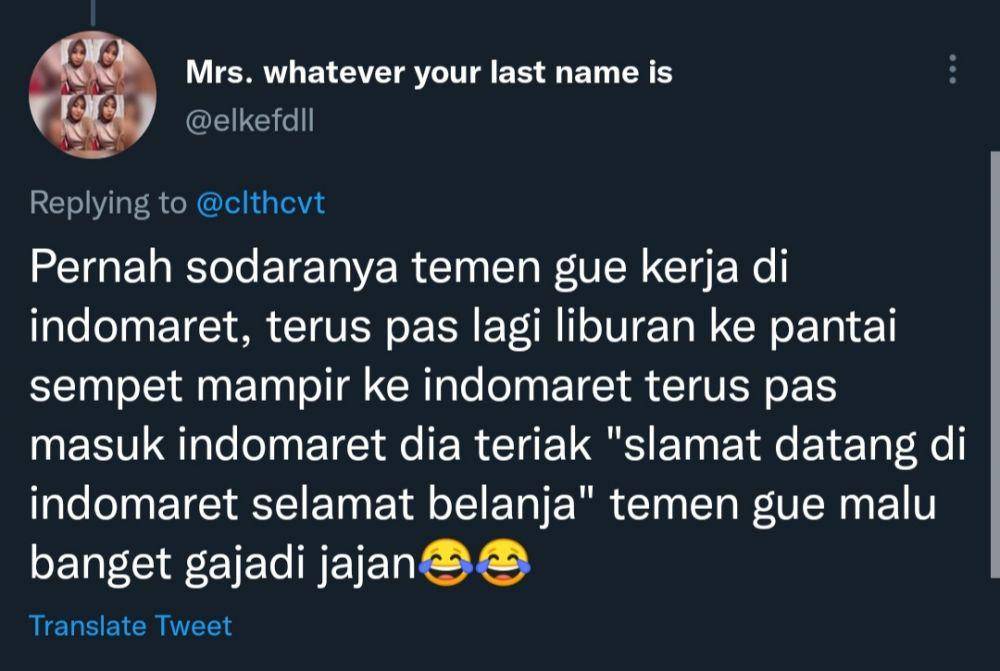 Kisah malu netizen bikin ngakak. (twitter.com/elkefdll)