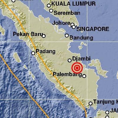 Muba Diguncang Gempa 4,8 Magnitudo, Beberapa Bangunan Terasa Bergetar