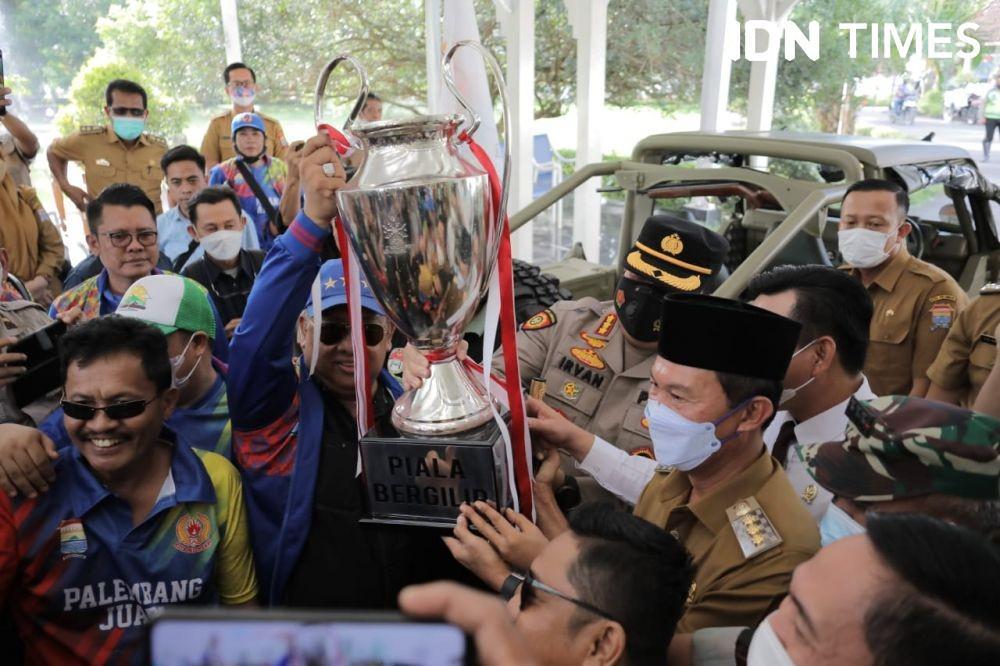 Harnojoyo Janjikan Bonus Rp3,6 Miliar ke Atlet Palembang Peraih Medali
