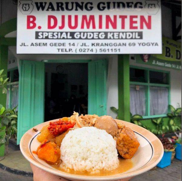 Gudeg Bu Djuminten (instagram.com/gideonsubagyo)
