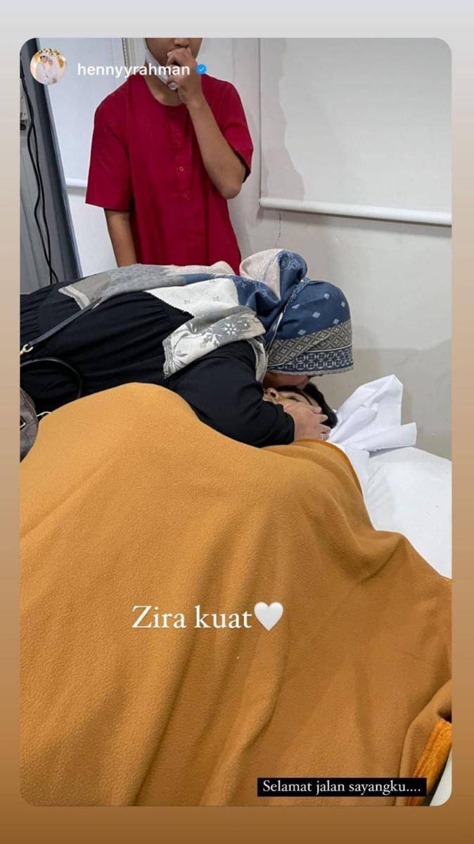 Ameer Azzkira meninggal (instagram.com/enazirashf_)