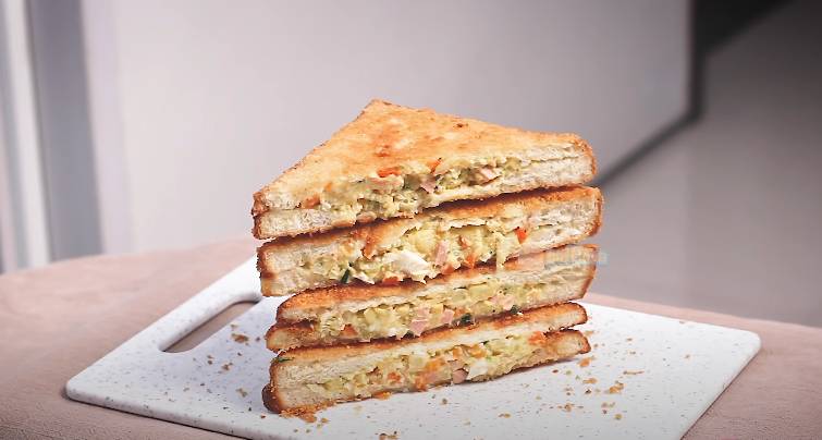 ilustrasi hidangan korean bread croquette (youtube.com/pufflova)