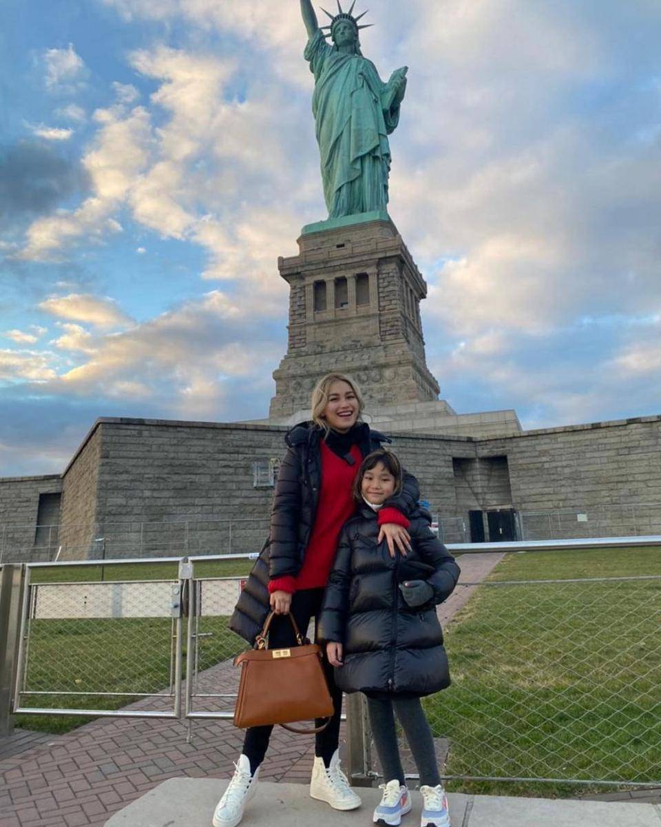 potret Ayu Ting Ting di Amerika Serikat (instagram.com/ayutingting92)