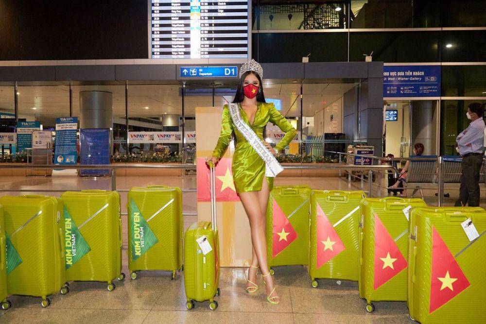Potret Keberangkatan Kontestan Miss Universe 2021 ke Eilat, Israel (Instagram.com/kimduyen.nguyenhuynh)