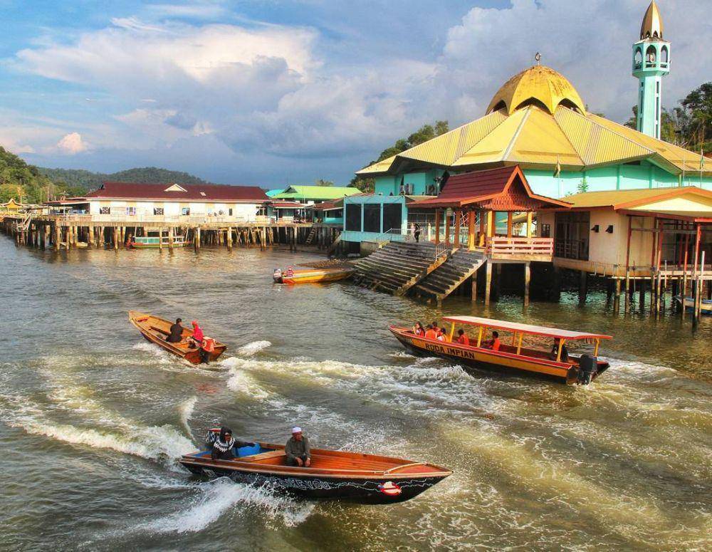 potret Kampong Ayer (instagram.com/endahkwira)