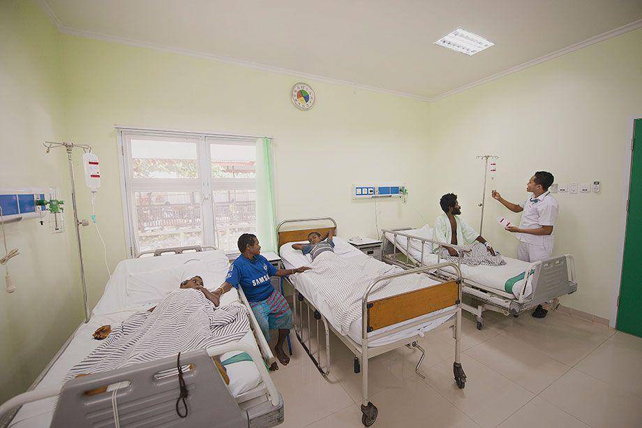 Fasilitas kesehatan Rumah Sakit Mitra Masyarakat di Mimika, Papua (dok. PT Freeport Indoensia)