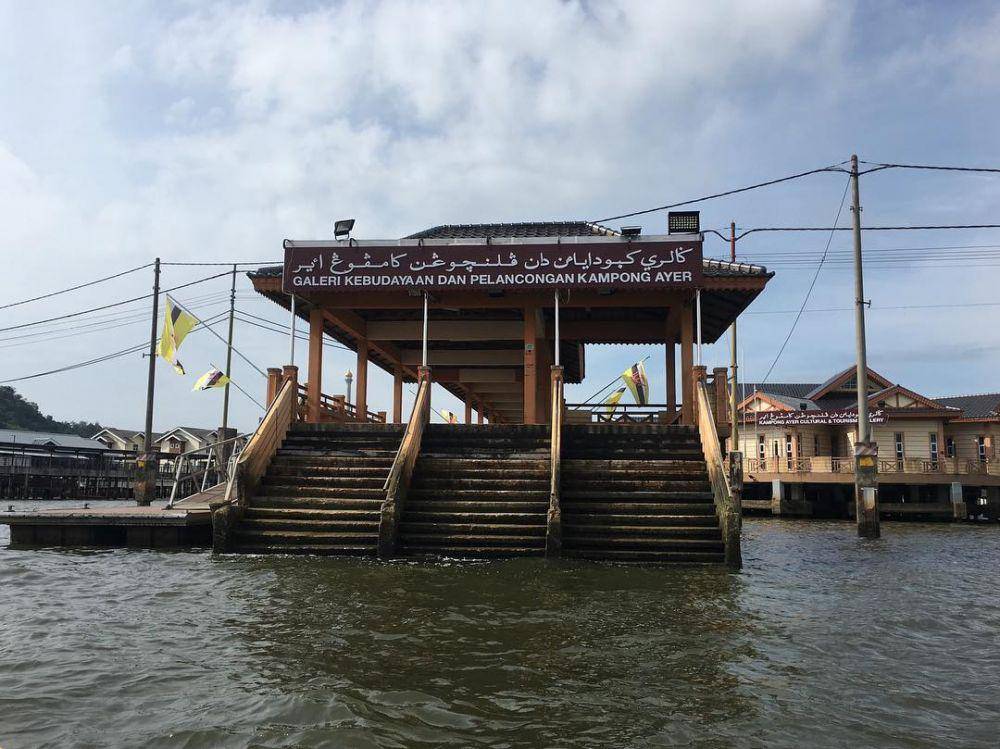 potret Kampong Ayer (instagram.com/huifong_ng)