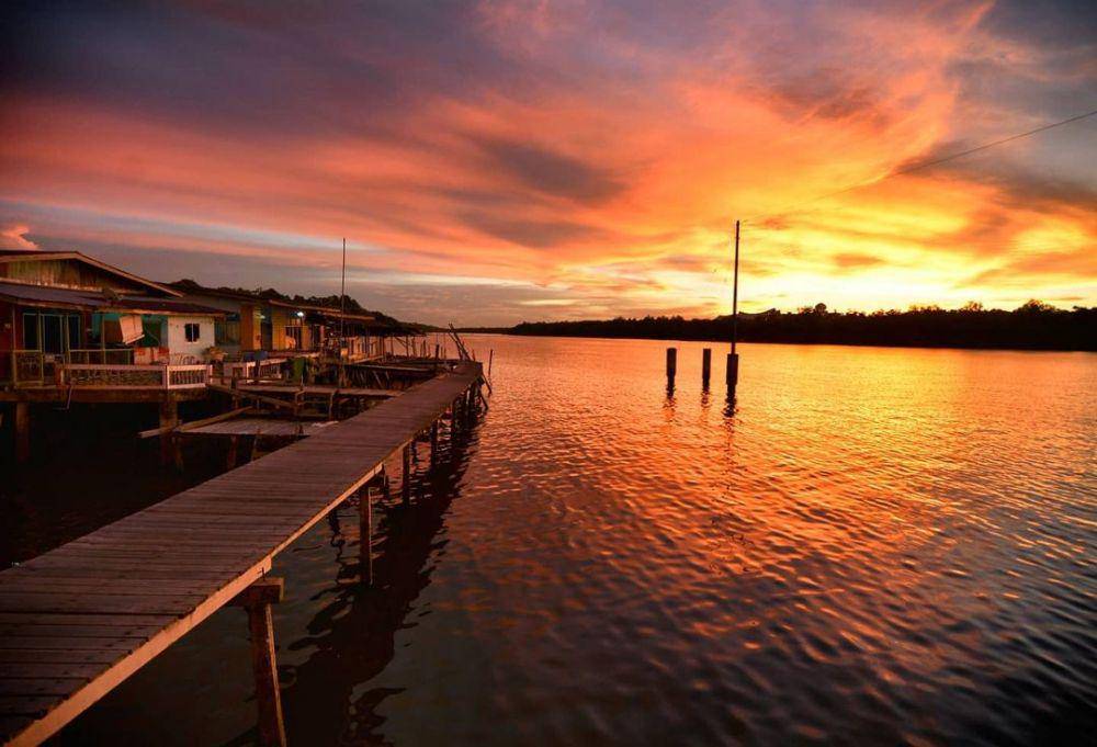 potret Kampong Ayer (instagram.com/mario_pais)