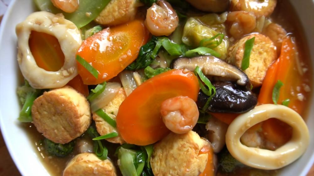 Resep Sapo Tahu Seafood ala Chef Luvita Ho, Lezat dan Mudah Dibuat