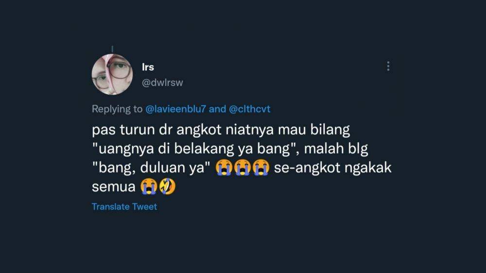 Kisah malu netizen bikin ngakak. (twitter.com/dwlrsw)
