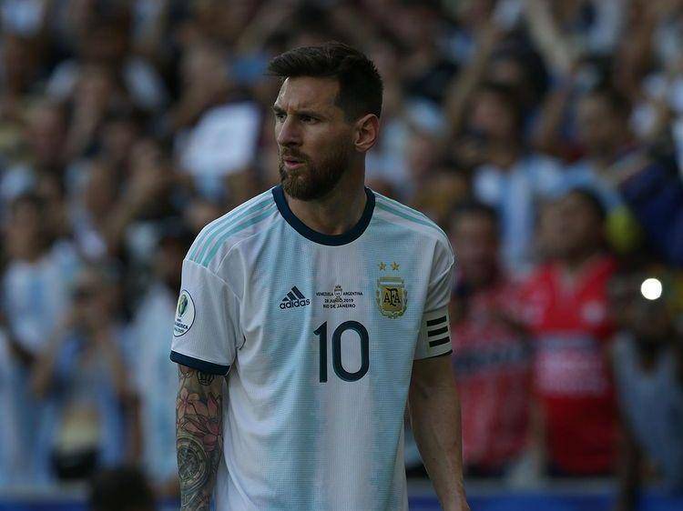 potret Lionel Messi saat membela Timnas Argentina (instagram.com/leomessi)