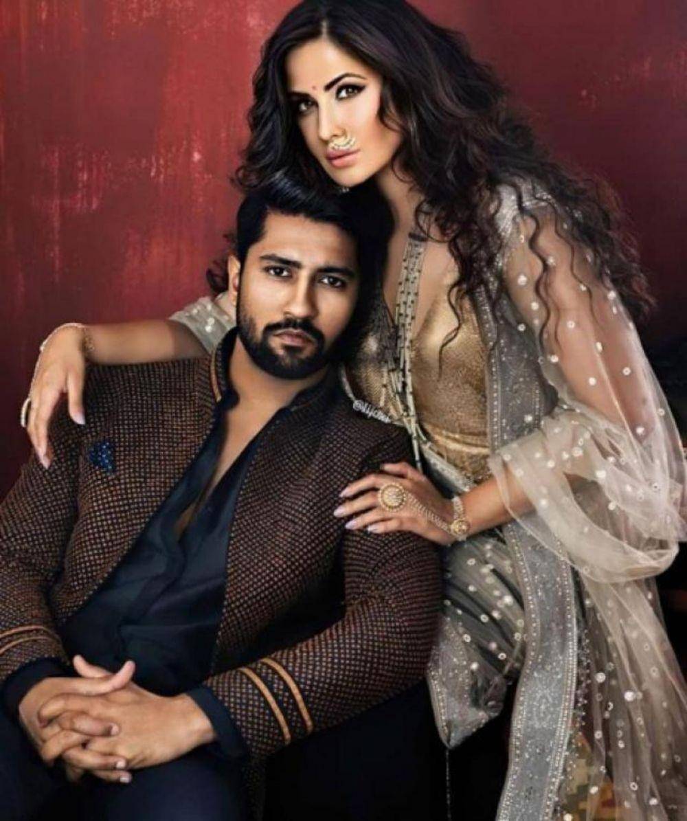 Katrina Kaif dan Vicky Kaushal (dok. Bollywood Shaadis)