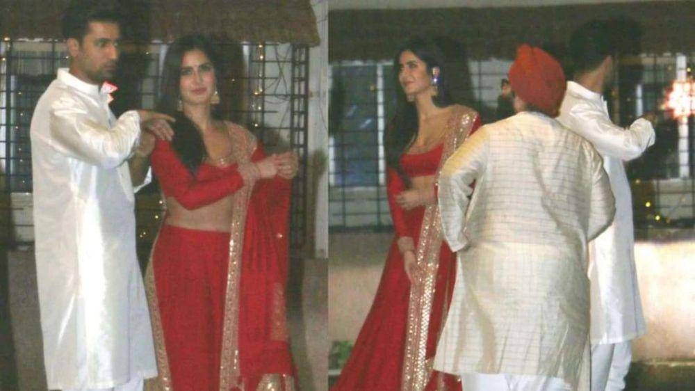 Katrina Kaif dan Vicky Kaushal (dok. Bollywood Shaadis)