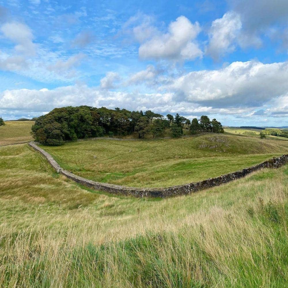 Hadrian’s Wall, Inggris Raya (instagram.com/livingeurope)