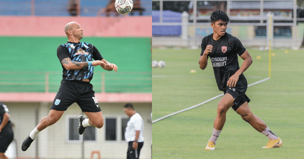 Penyerang Persela Lamongan, Ivan Carlos - Penyerang PSM Makassar, Rizky Eka Pratama (Instagram.com/perselafc - Instagram.com/psm_makassar)