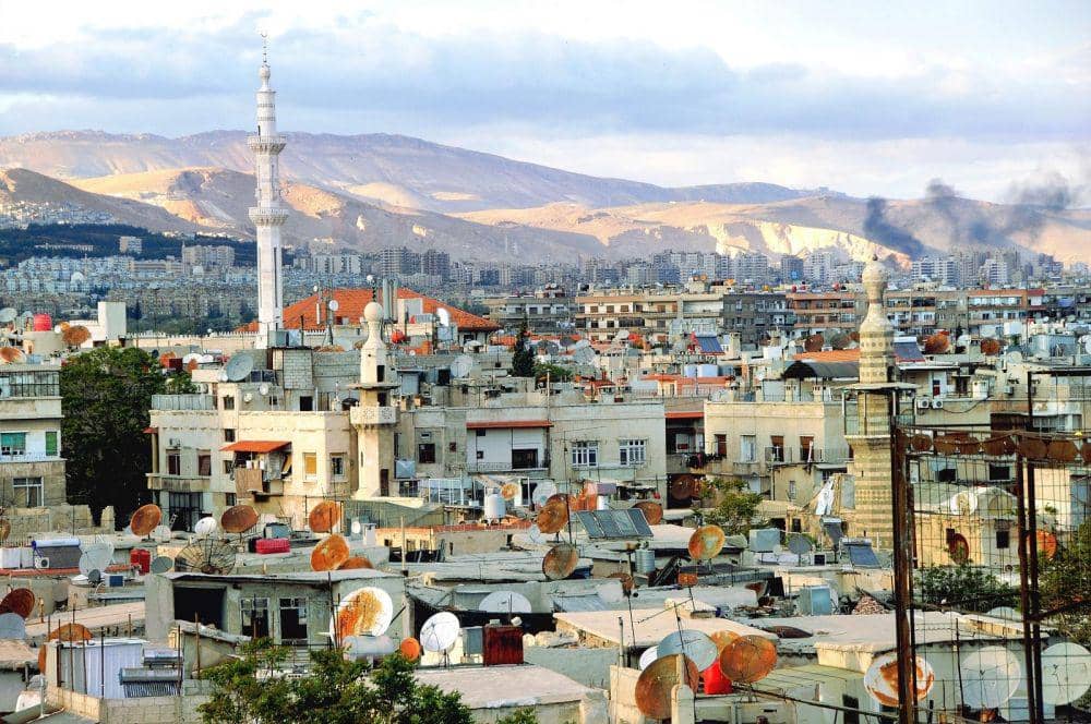 Kota Damaskus di Suriah (trip.com)