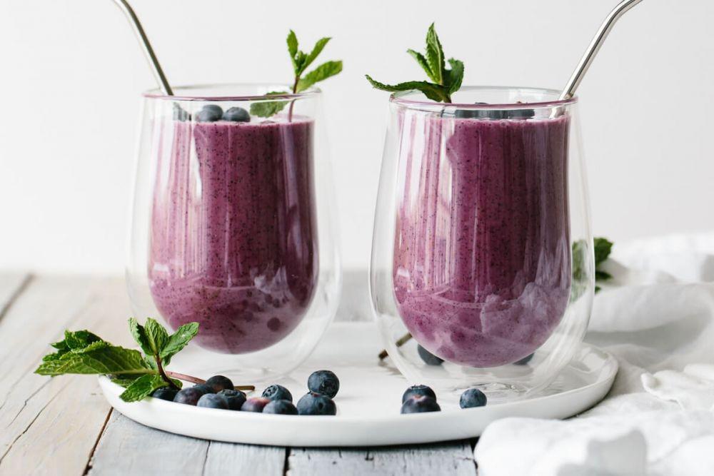 Resep Smoothies Blueberry Pisang, Ide Sarapan Segar dan Mengenyangkan