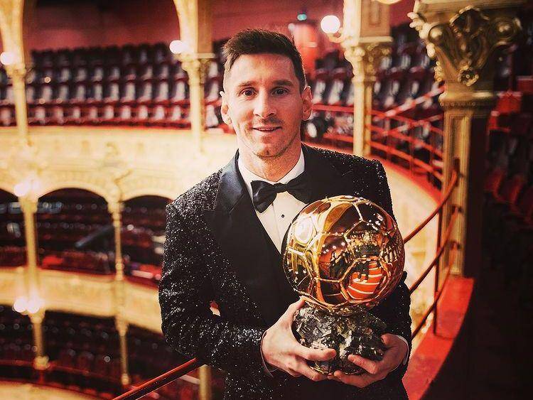 Lionel Messi meraih Ballon d'Or 2021 (instagram.com/leomessi)
