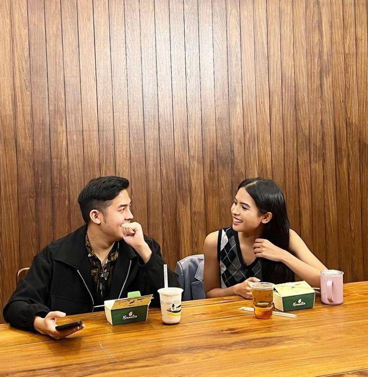 Jerome Polin dan Maudy Ayunda (Instagram.com/menantea.toko)