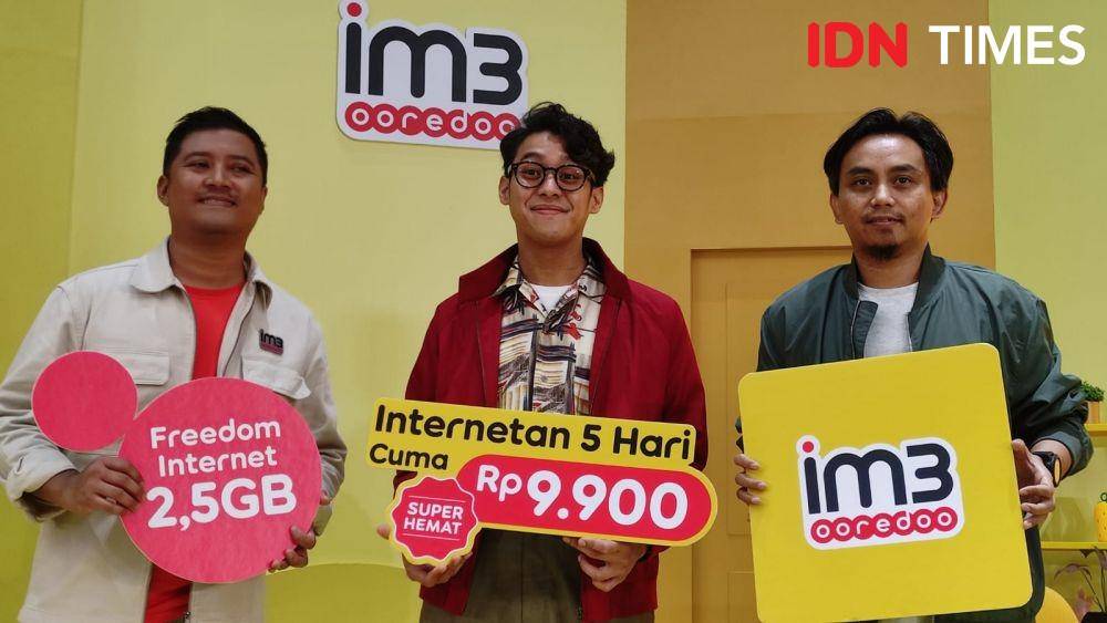 IM3 Ooredoo luncurkan paket internet terbaru pada Rabu (1/12/2021). (IDN Times/Helmi Shemi)