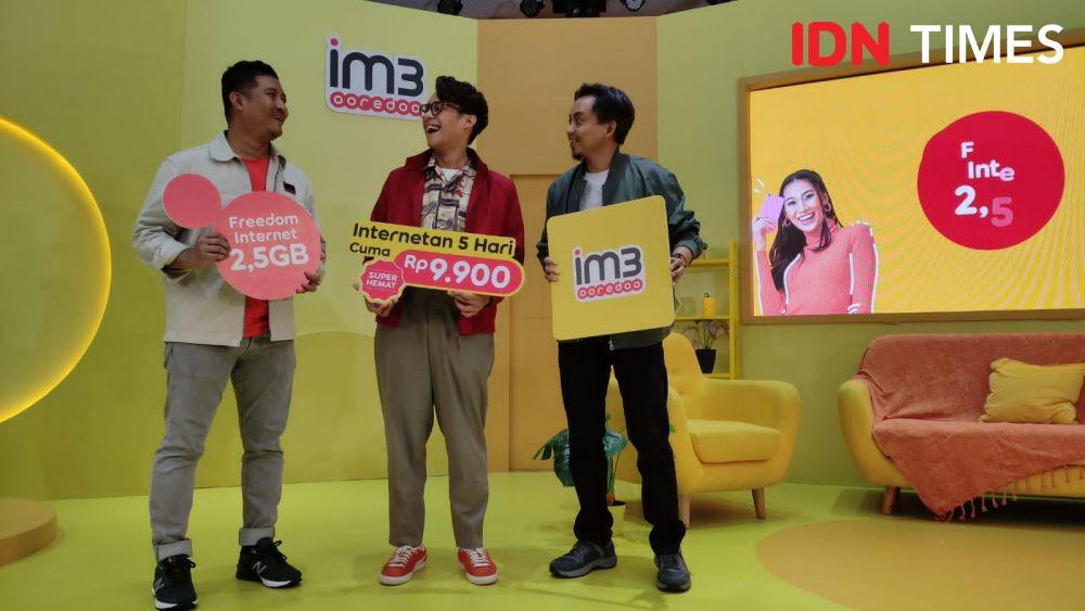 Asyik, IM3 Ooredoo Rilis Paket Kuota 2,5 GB cuma Rp9.900