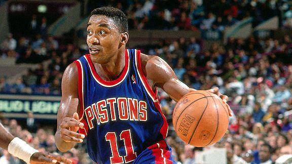 Isiah Thomas, penggawa Detroit Pistons (nba.nbcsports.com)