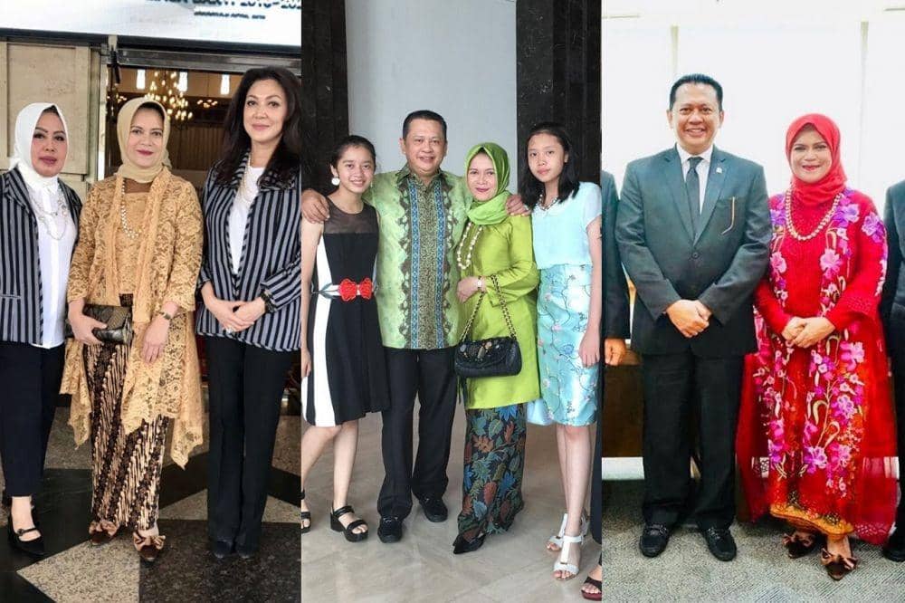 9 Inspirasi Kebaya ala Lenny Bamsoet, Bersahaja Khas Istri Pejabat