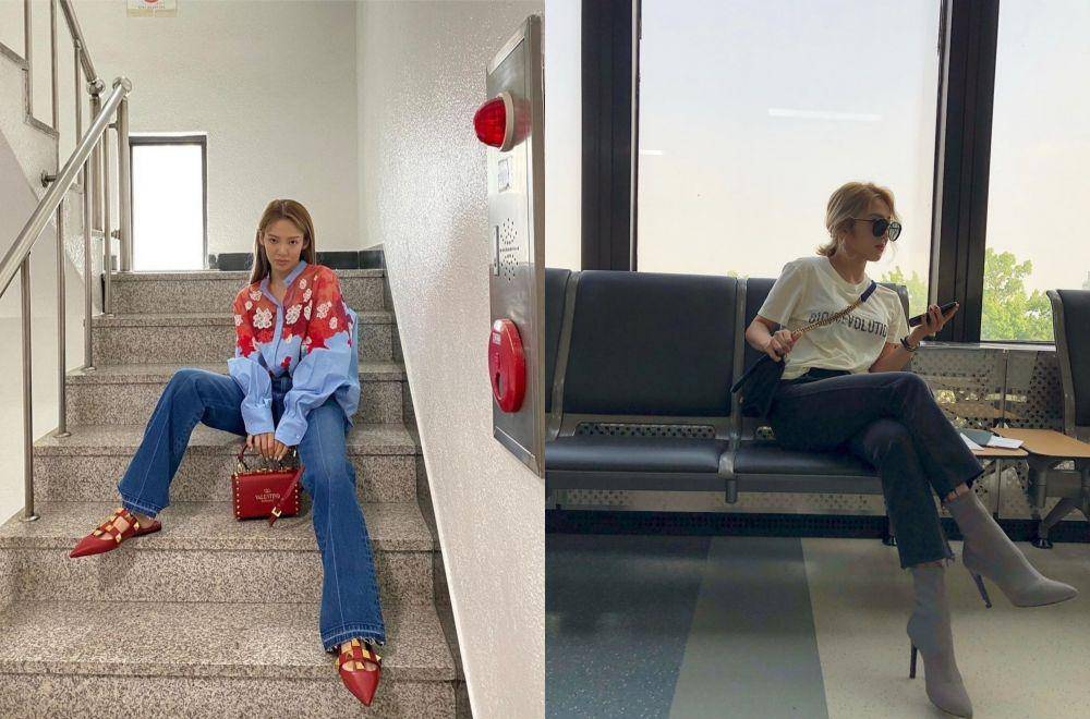 Celana jeans ala Hyoyeon SNSD (instagram.com/hyoyeon_x_x)