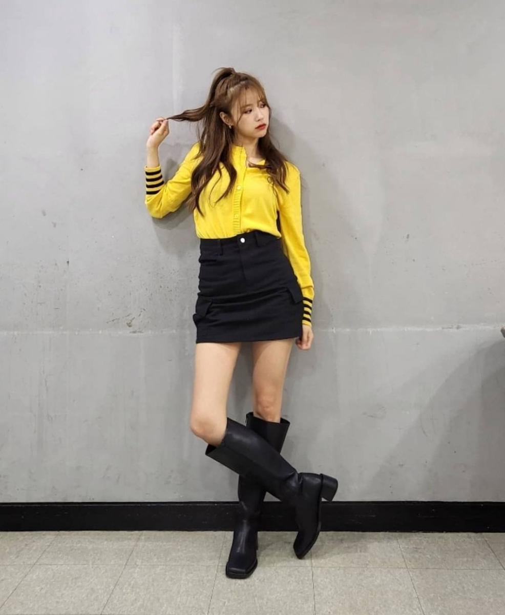 Outfit Mijoo eks Lovelyz (instagram.com/queen.chu_s)