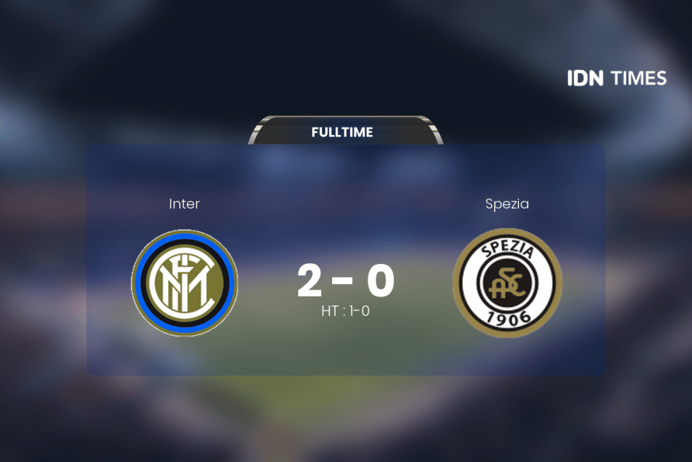 Secara Dramatis, Inter Akhirnya Tumbangkan Spezia 2-0