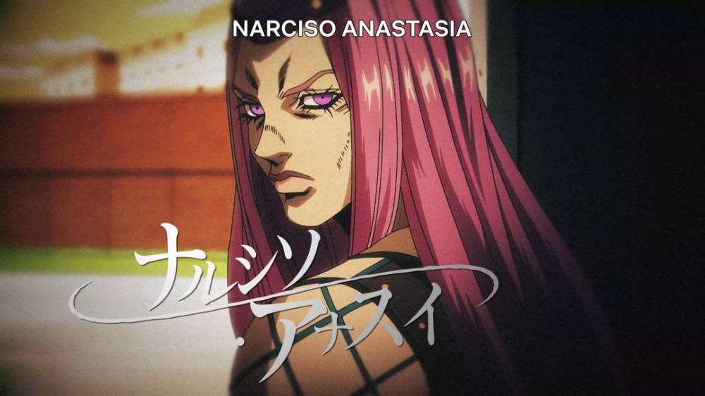 Narciso Anastasia (dok. Netflix/JoJo's Bizarre Adventure: Stone Ocean)