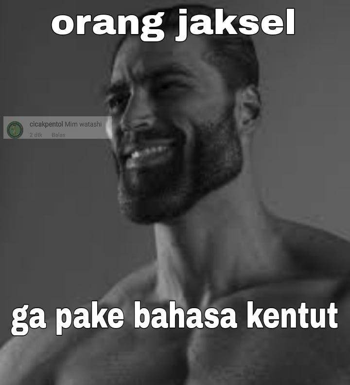 meme anak jakarta selatan (instagram.com/cicakpentol)