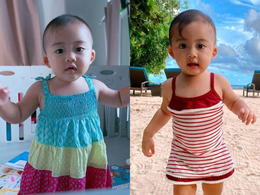 9 Potret Hagia Kaelynaka, Anak Anneke Jodi Kian, Aktif di Umur 2 Tahun