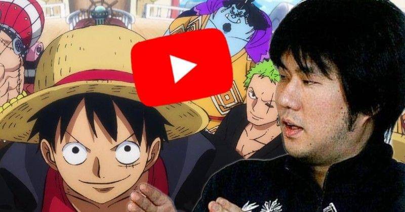 Eiichiro Oda, kru Topi Jerami, dan simbol YouTube. (Berbagai Sumber)