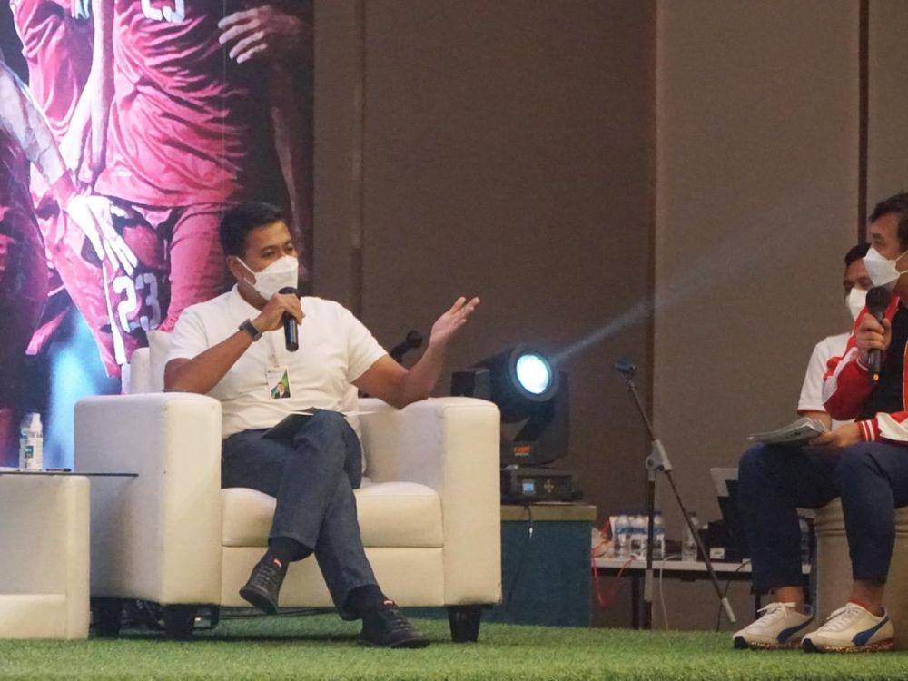 Kementerian Ketenagakerjaan (Kemenaker) bersama BPJS Ketenagakerjaan (BPJAMSOSTEK) menggelar talk show olahraga bertajuk 'Dari Hobi ke Profesi (31/11/2021). (Dok. BPJAMSOSTEK)