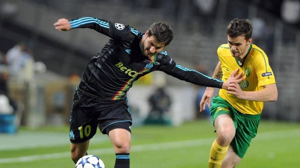 MSK Zilina saat dibantai Marseille 0-7. (uefa.com)