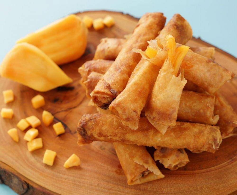 ilustrasi lumpia nangka karamel (instagram.com/oularecipe)