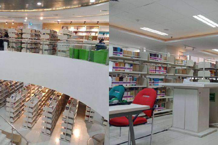 koleksi buku bacaan di Perpustakaan Nasional RI (dok. Pribadi/Raina Zaakiyah)