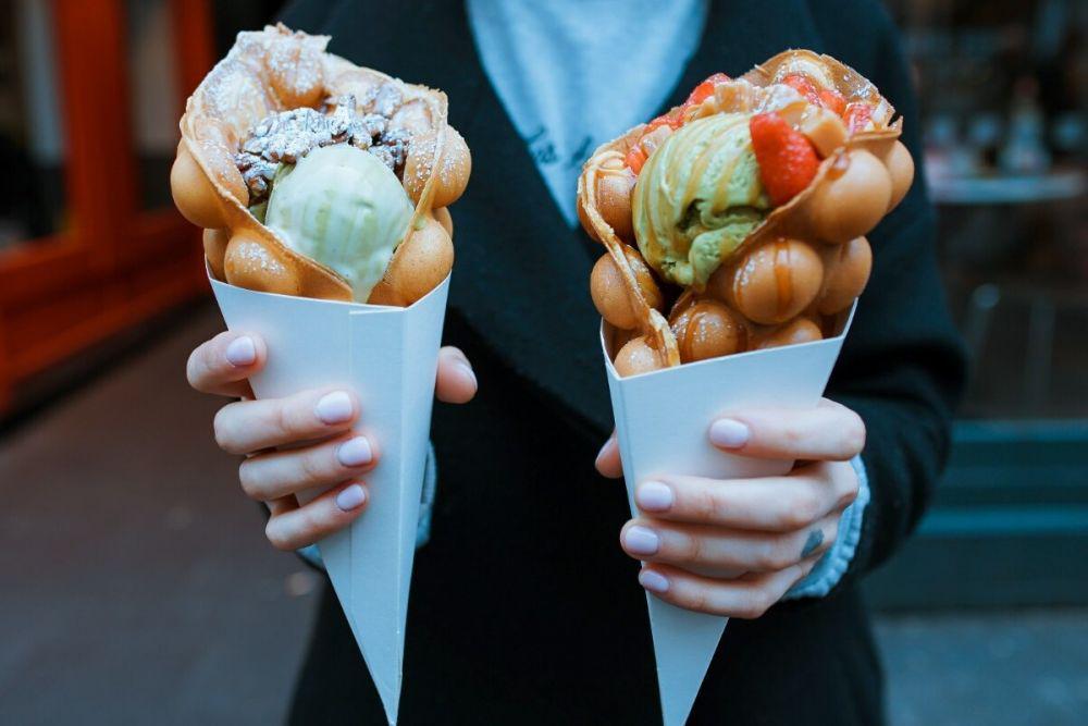 5 Jenis Cone Es Krim Kekinian dengan Ragam Adonan Unik