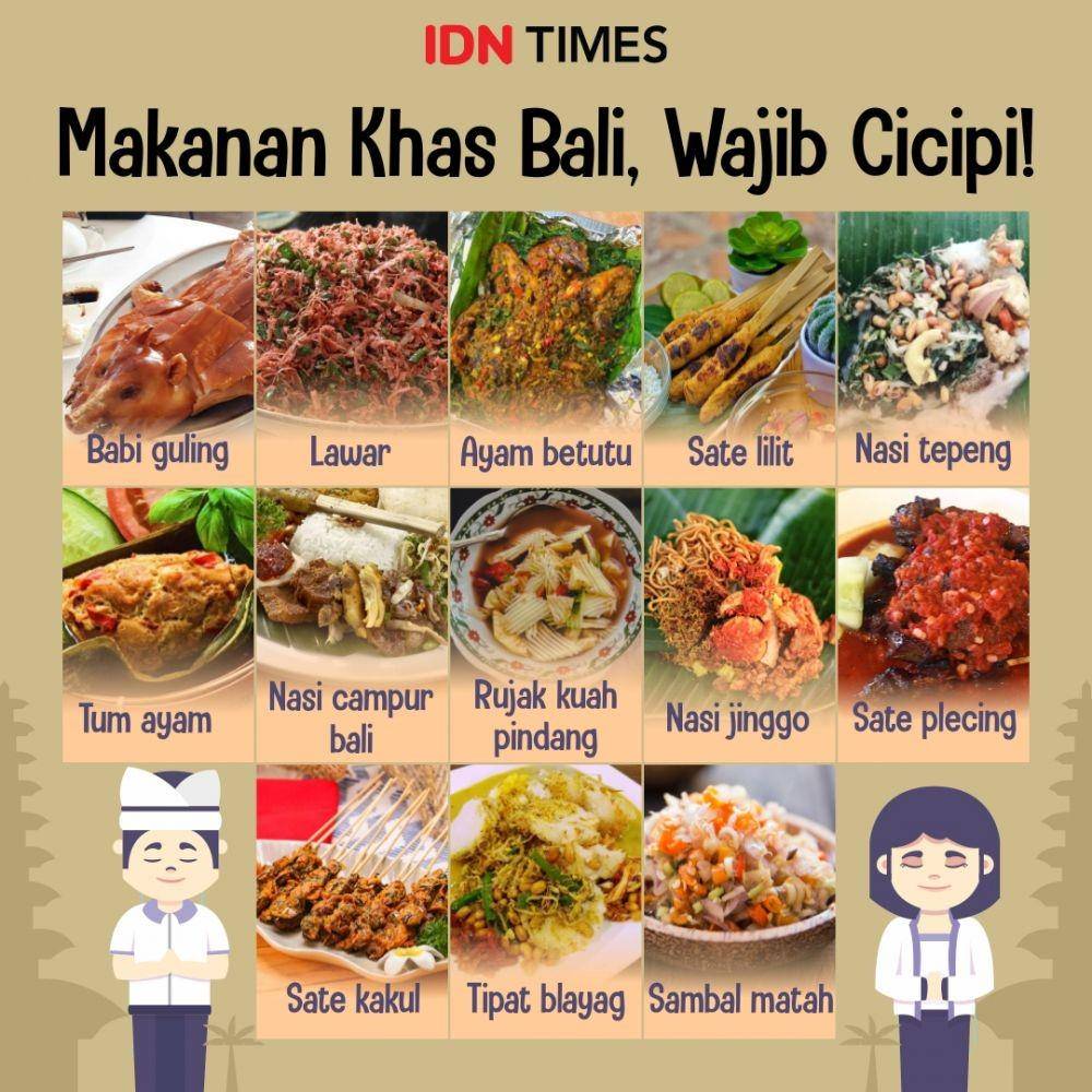 Makanan khas Bali (IDN Times/Sukma Mardya Shakti)