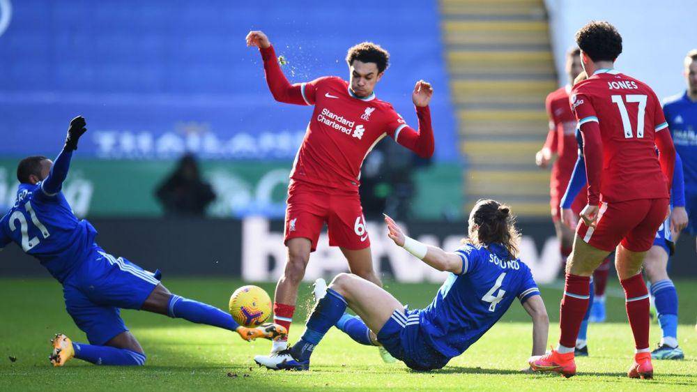 duel Leicester City vs Liverpool. (premierleague.com)