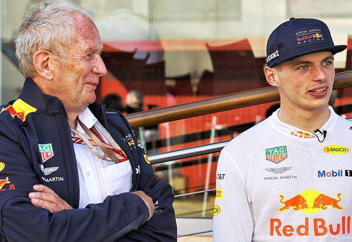 Helmut Marko dan Max Verstappen (f1i.com)