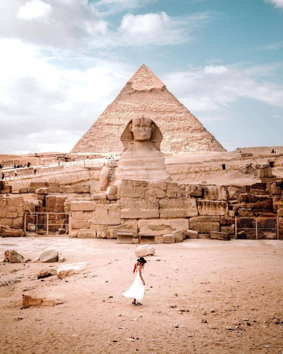 Great Sphinx of Giza (instagram.com/saltinourhair)