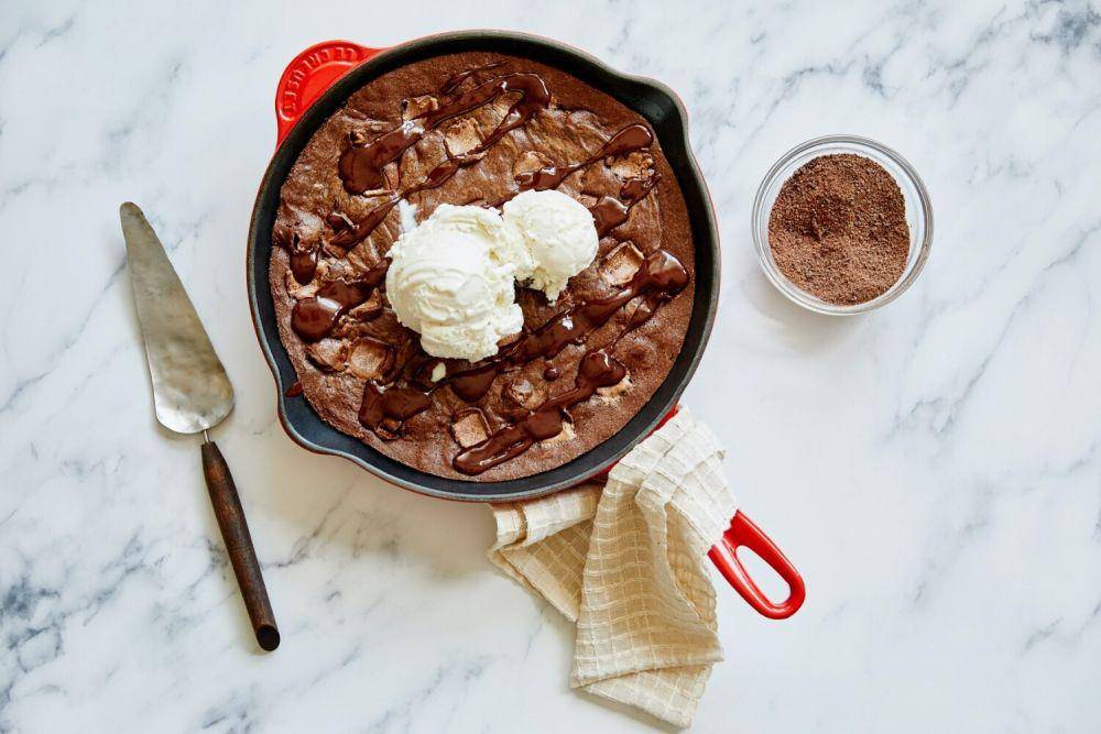 ilustrasi ragam olahan dari brookie (unsplash.com/American Heritage Chocolate)