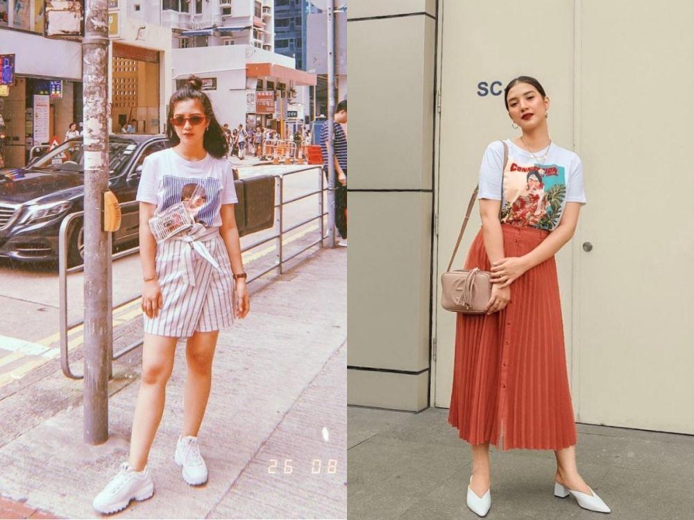 9 Ide Outfit Hangout ala Fita Anggriani, Simple namun Elegan
