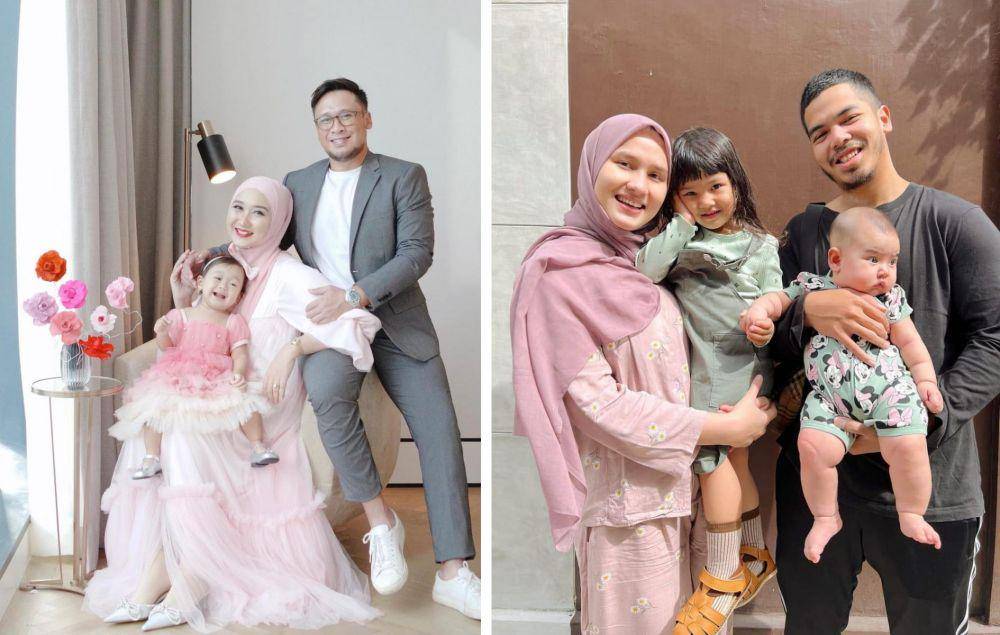 potret keluarga influencer hijab (instagram.com/dianpelangi | instagram.com/dwihandaanda)