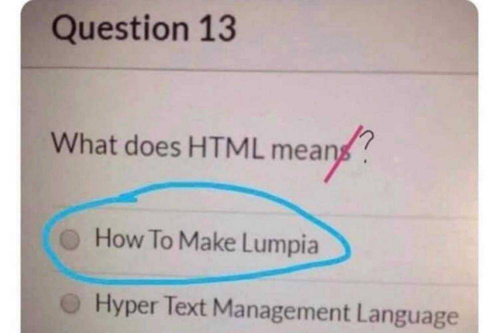 soal pilihan ganda (twitter.com/indostruggles)