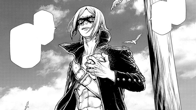 Masked Deuce terungkap masih hidup di karya Boichi. (Dok. Shueisha)