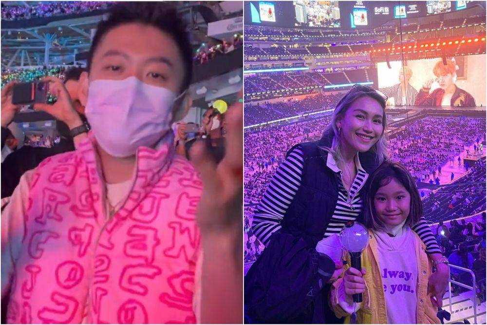 Rich Brian dan Ayu Ting Ting di konser BTS (instagram.com/brianimanuel | instagram.com/ayutingting92)